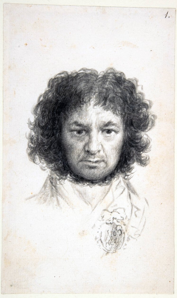 Self-portrait av Francisco de Goya