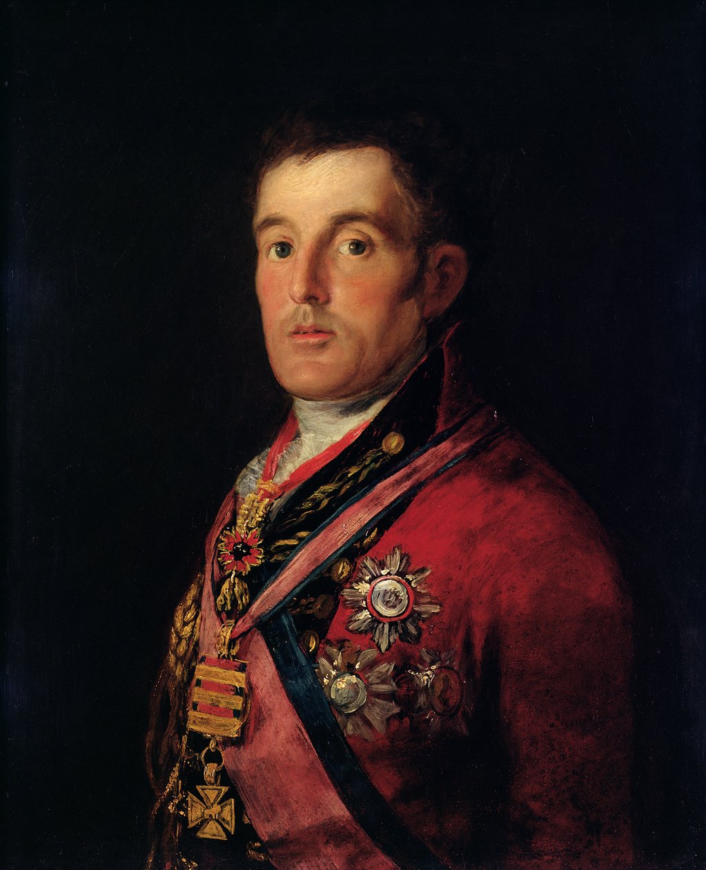 Hertigen av Wellington (1769-1852) 1812-14 av Francisco de Goya
