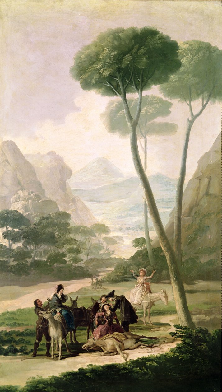 O le Pau po o le Faalavelave, 1787 swed av Francisco de Goya