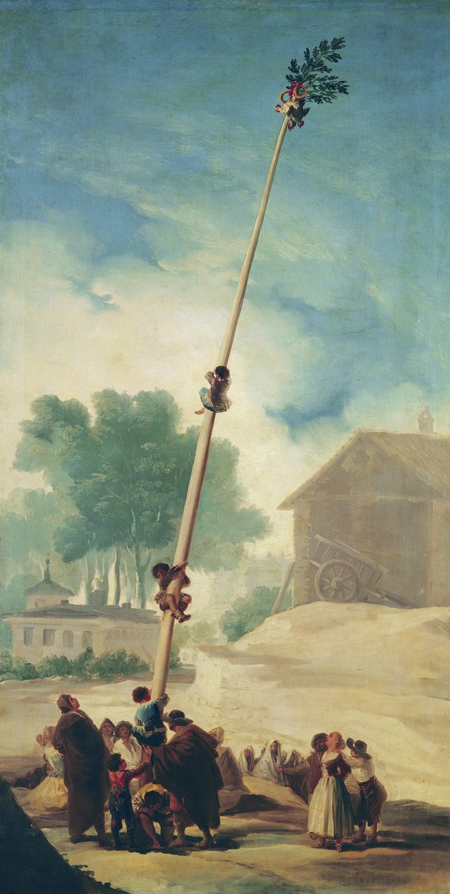 Den feta polen, 1787 av Francisco de Goya