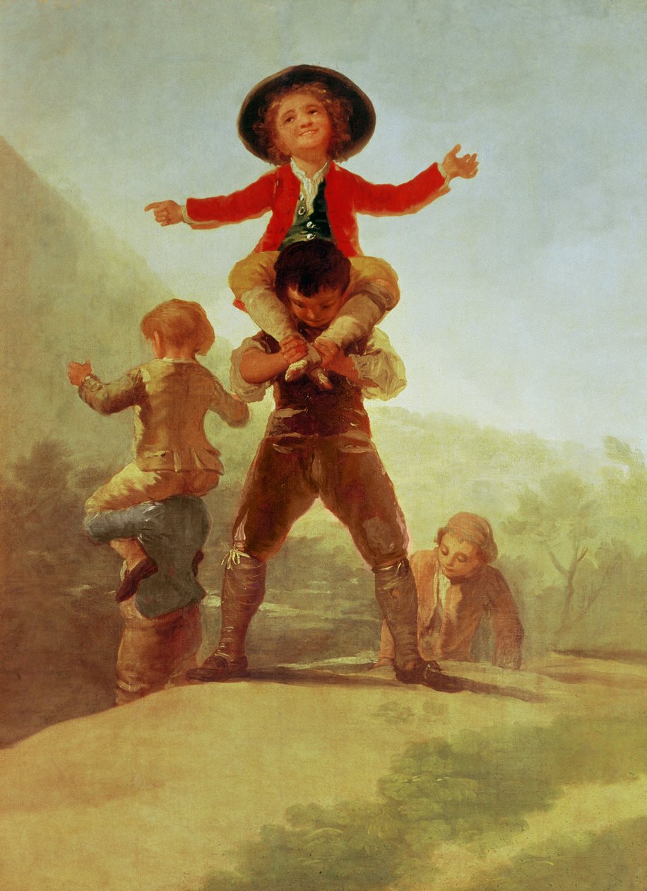 De små jättarna, 1790-92 av Francisco de Goya