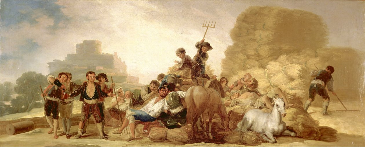 Tröskgolvet av Francisco de Goya
