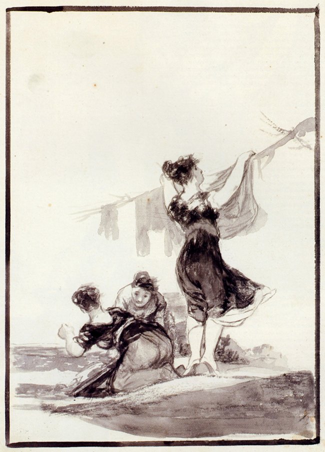 Útiles trabajos av Francisco de Goya