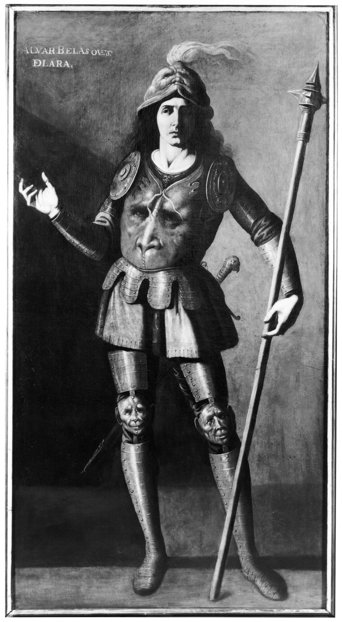 Alvar Velazquez de Lara, ca 1635-40 av Francisco de Zurbaran