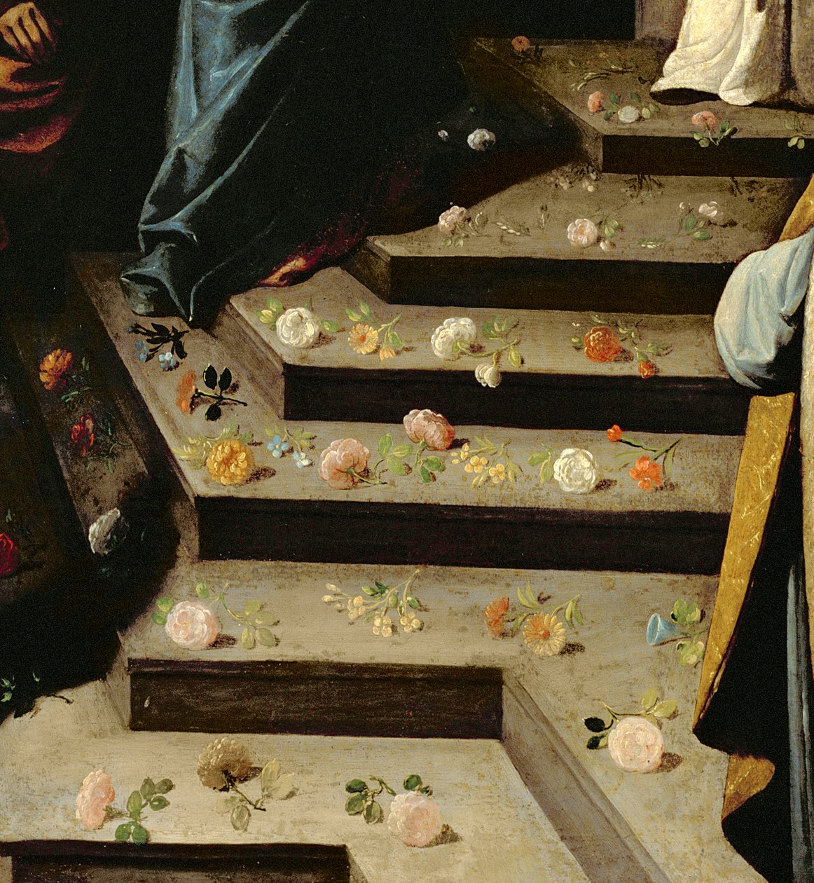 Strö blommor (detalj av 109931) av Francisco de Zurbaran