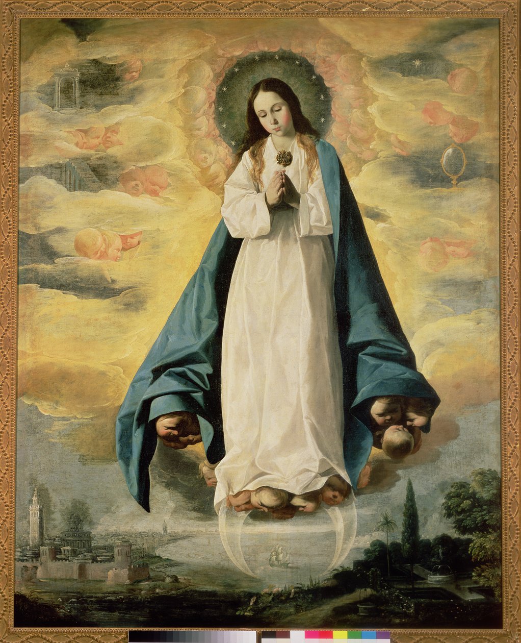 Den obefläckade avlelsen av Francisco de Zurbaran