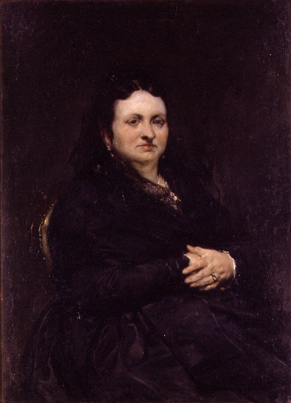 Portrait of Dona Carmen Cervera av Francisco Domingo Marqués