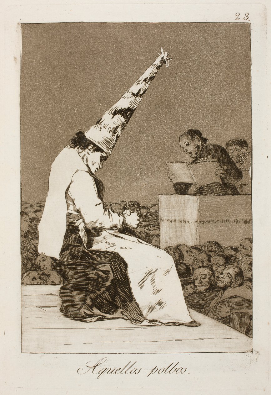 Aquellos polbos av Francisco de Goya