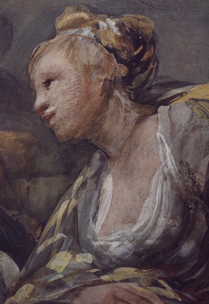 Scen från legenden om Sankt Antonius av Padua av Francisco de Goya