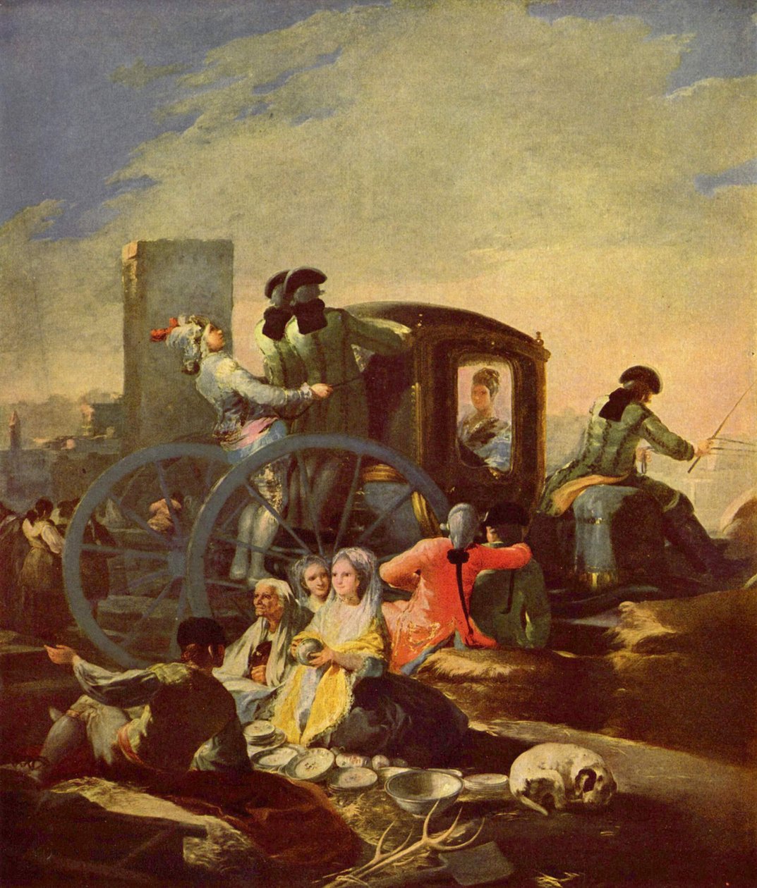 The Crockery Vendor av Francisco de Goya