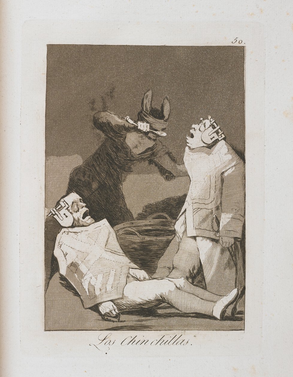 Tallrik från Los Caprichos, 1797-1798 av Francisco de Goya