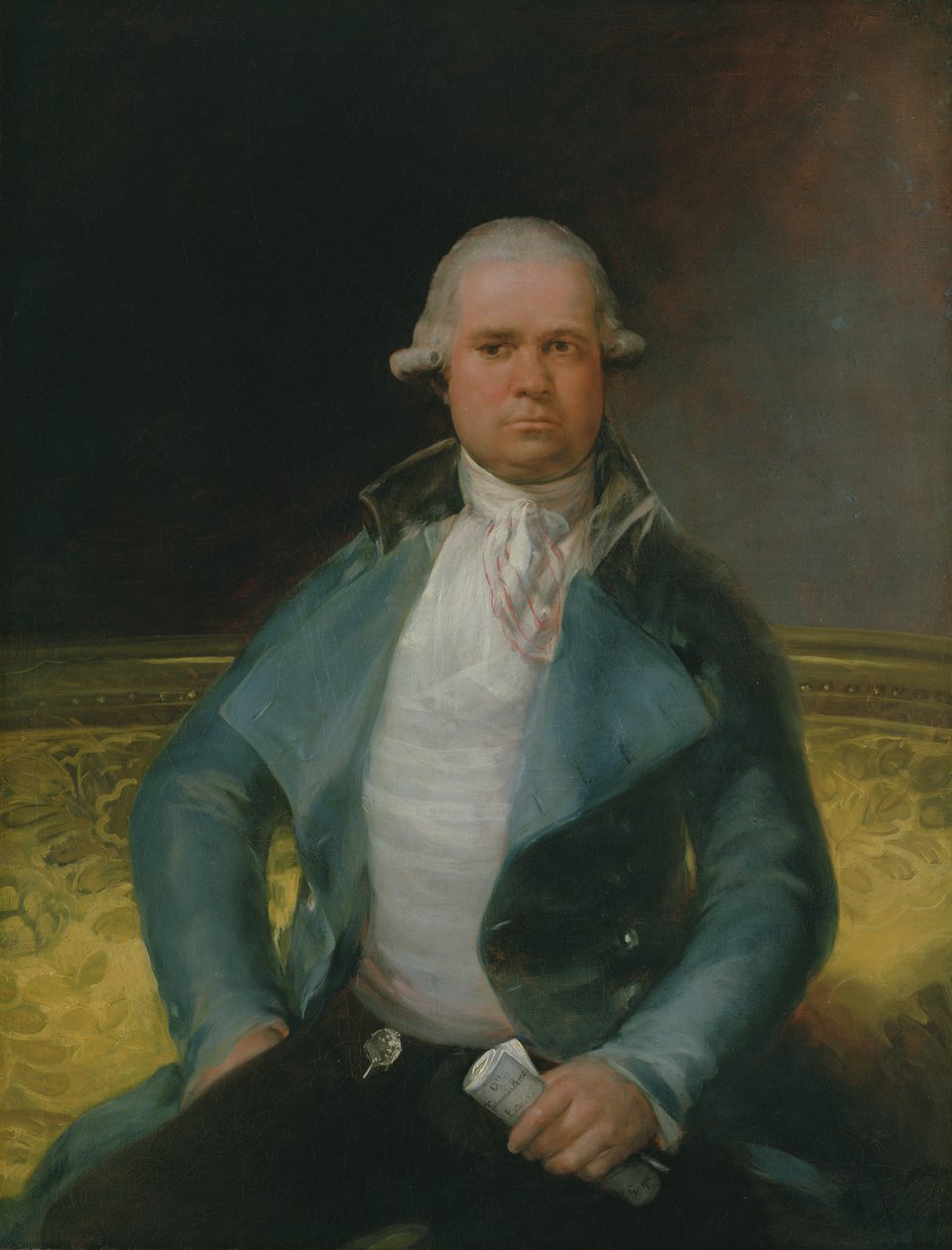 Porträtt av Don Tomas Perez Pops av Francisco de Goya