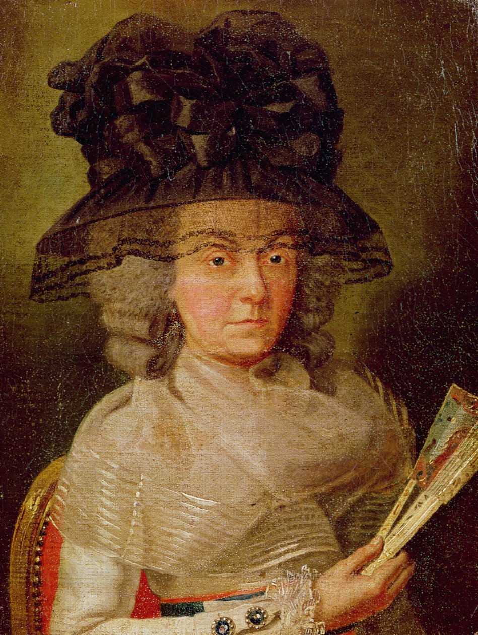 Porträtt av tanken att vara hertiginna av Benaventa, av Francisco de Goya