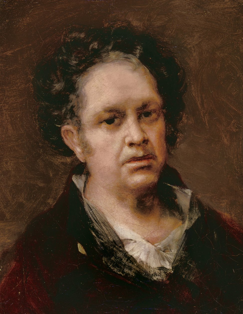 Självporträtt, 1815 av Francisco de Goya