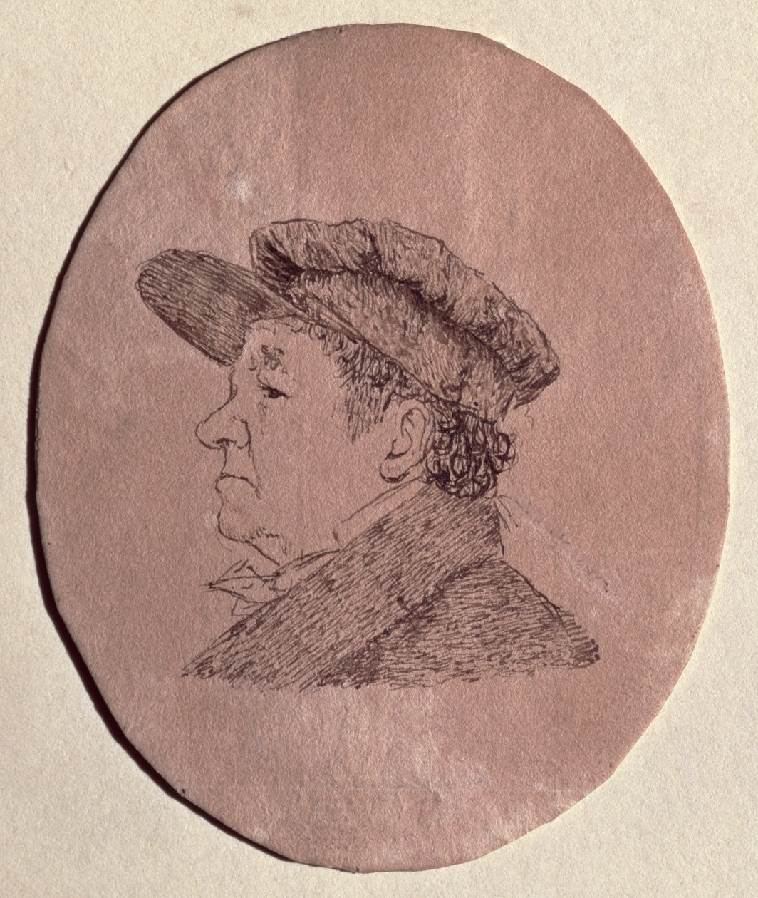 Självporträtt, 1824 av Francisco de Goya