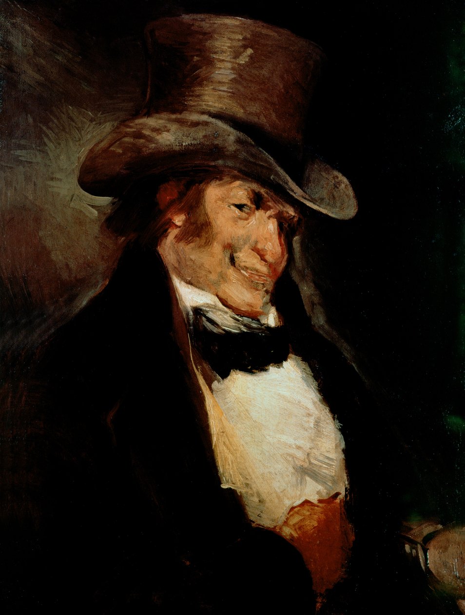 Självporträtt 65 år av Francisco de Goya