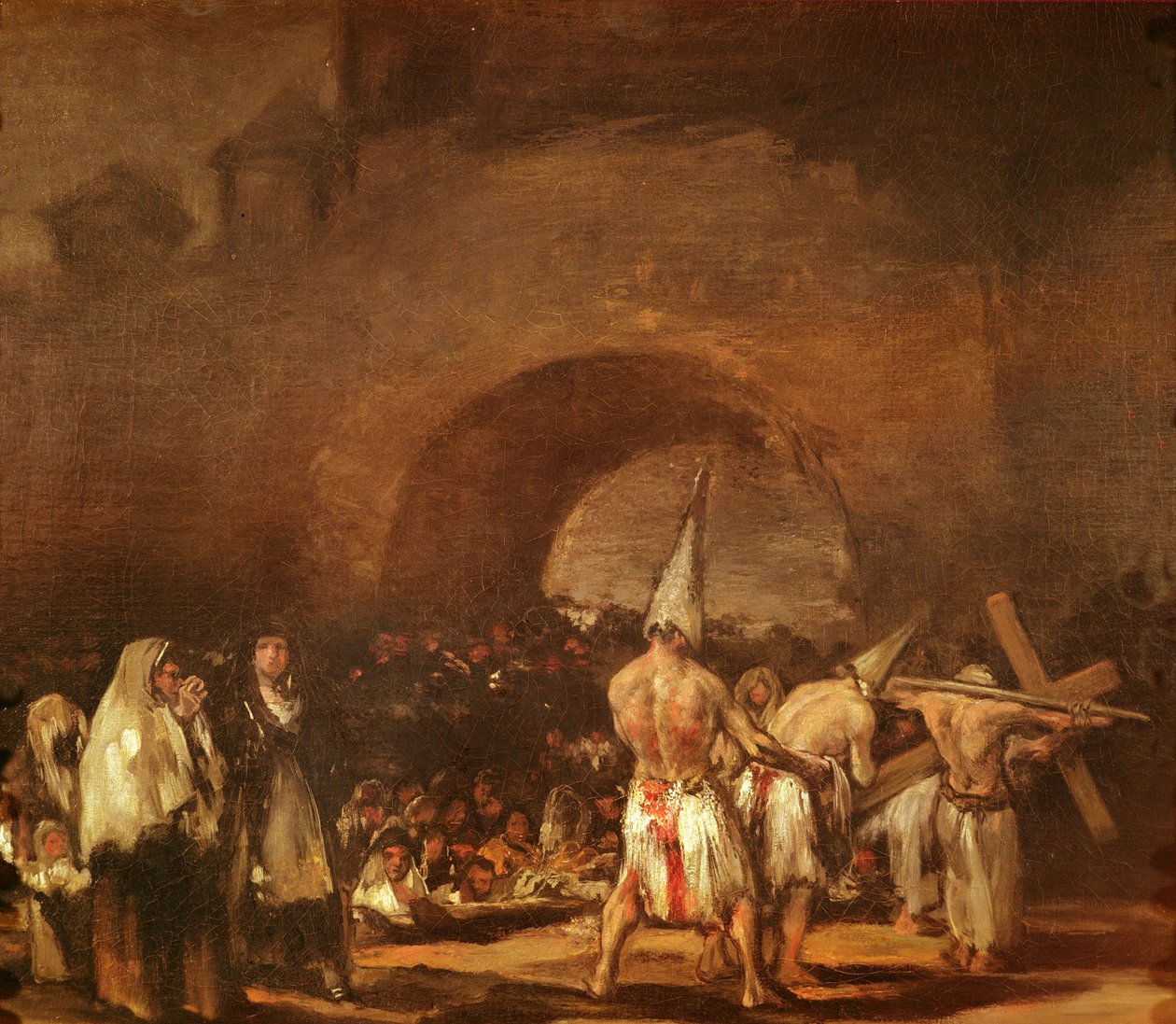 Flagellanterna av Francisco de Goya