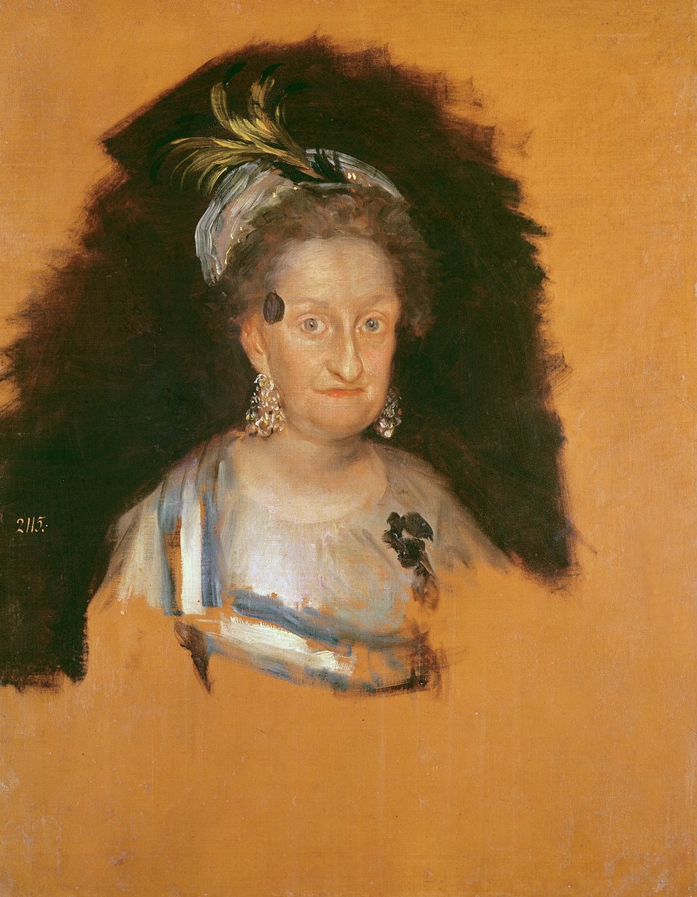 Infanta Marie Josepha (studie för Karl IV:s familj), före 1800 av Francisco de Goya