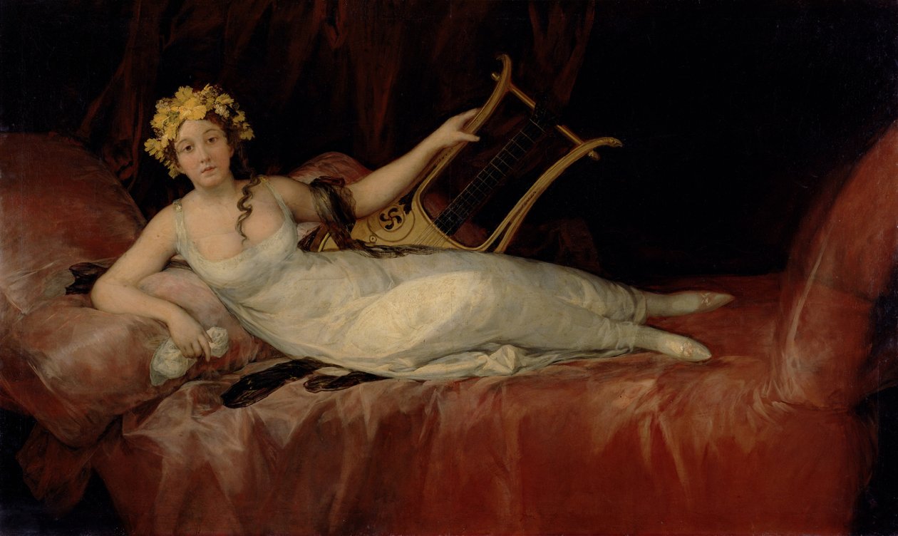 Markisen af ​​Santa Cruz, 1805 sverige av Francisco de Goya