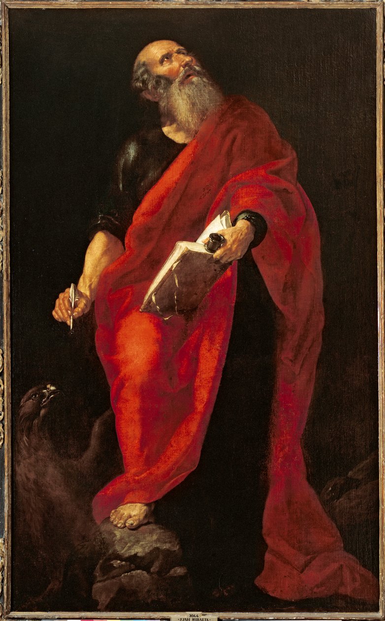 Sankt Johannes evangelisten av Francisco Ribalta
