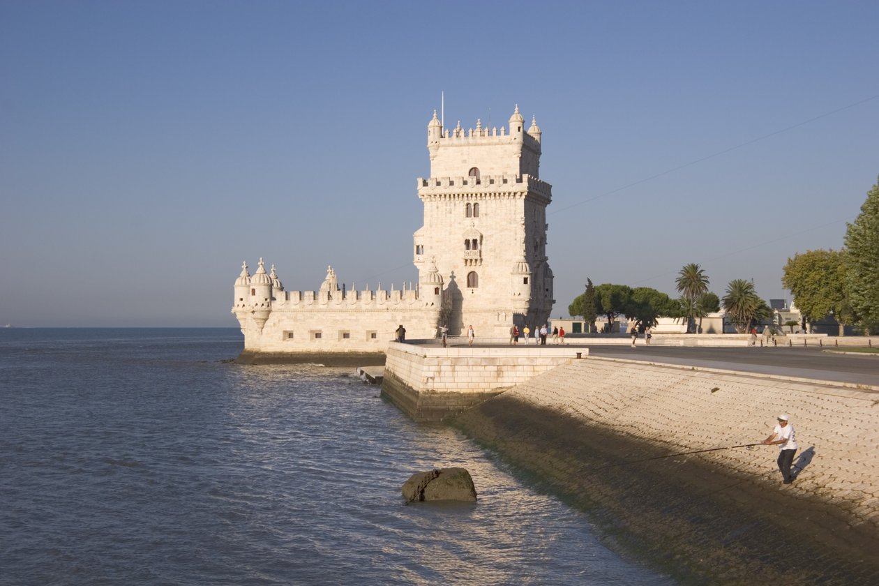 Torre de Belem, byggd ca 1514 (se även 237480, 237481 och 237483) av Francisco de Arruda
