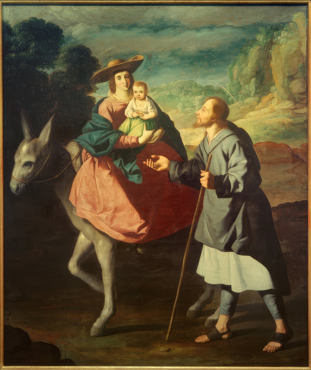 Flygresan till Egypten av Francisco de Zurbaran