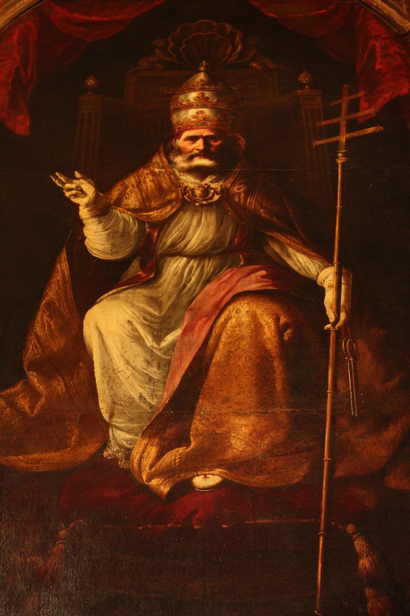 Sankt Peter, påve av Francisco de Zurbaran