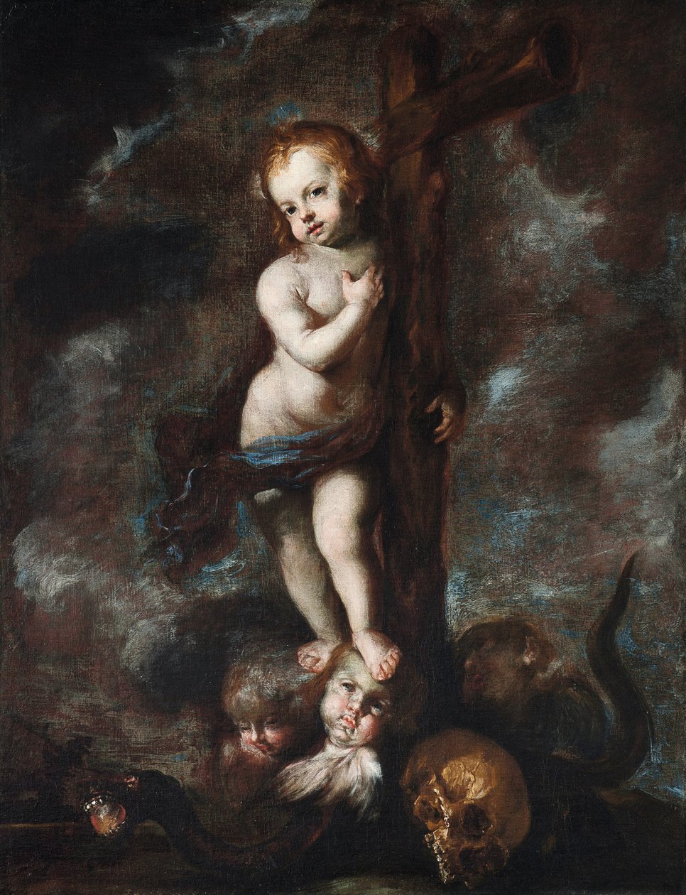 Francisco Camilo - Jesusbarnet som segrare över synd och död - ca 1640-60 av Francisco Camilo