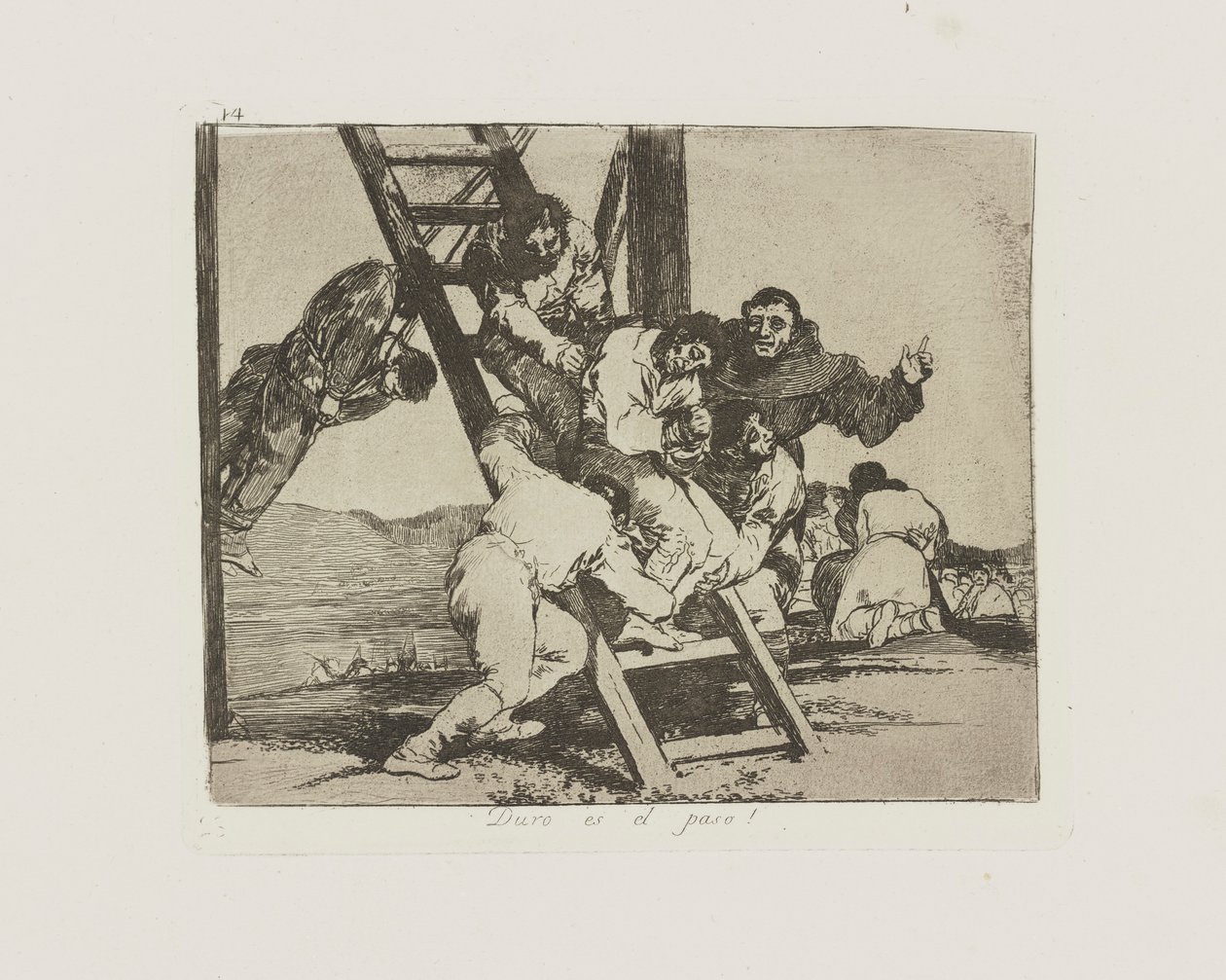 Svårt är steget! (Artikel av Francisco de Goya