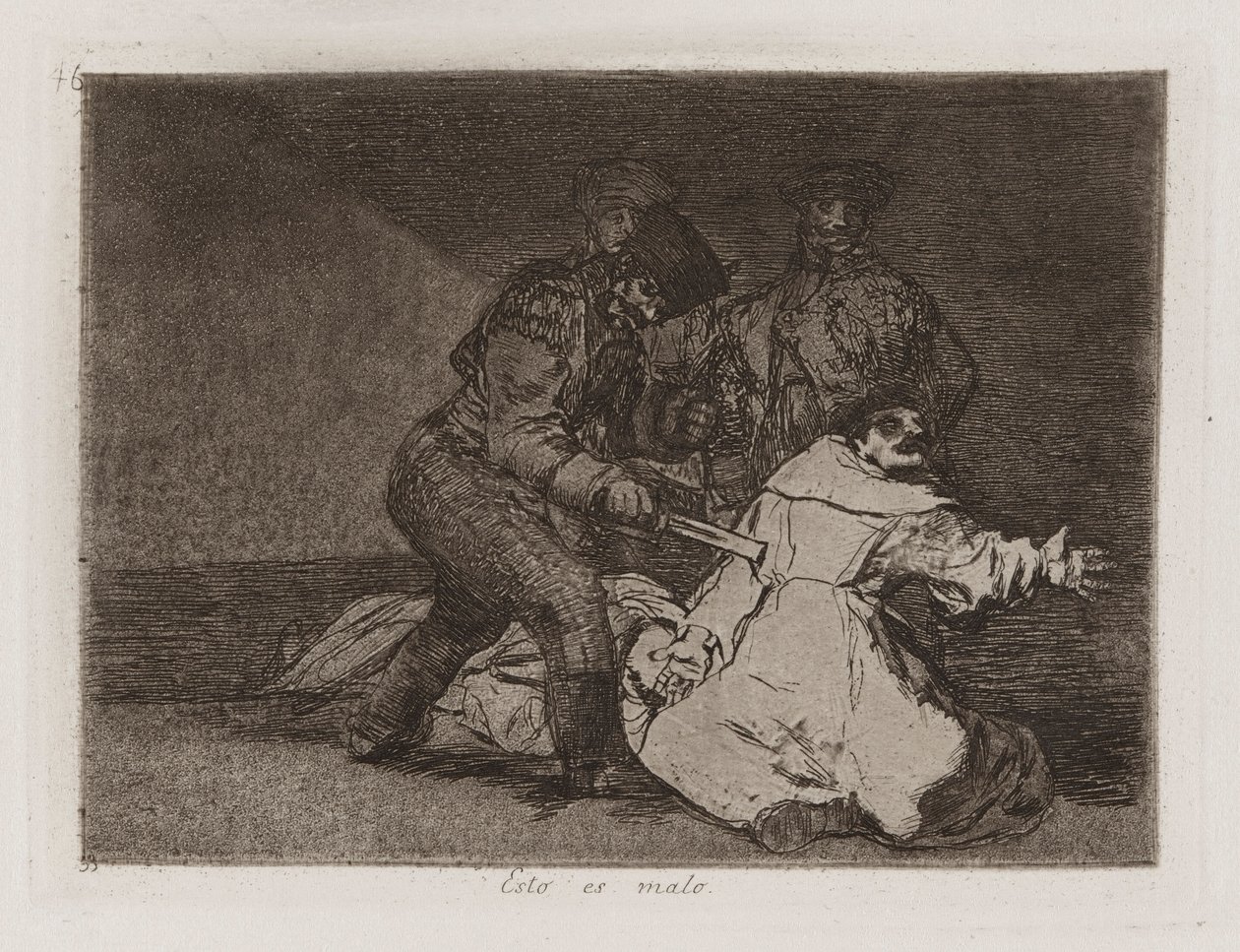 This is Bad, Plate 46 från The Disasters of War av Francisco de Goya
