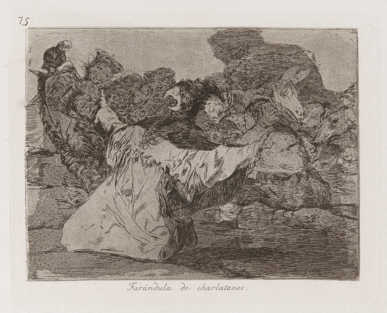 Charlatans farundula (Charlatans av Francisco de Goya