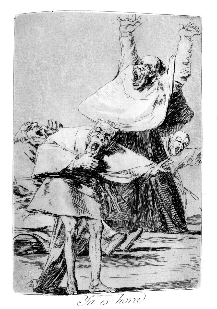 Det är dags, 1799 av Francisco de Goya