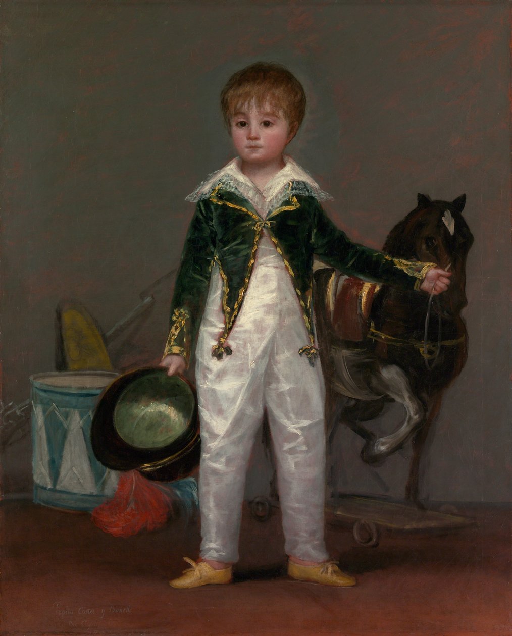 José Costa y Bonells dog 1870, kallad Pepito, ca. 1810. av Francisco de Goya