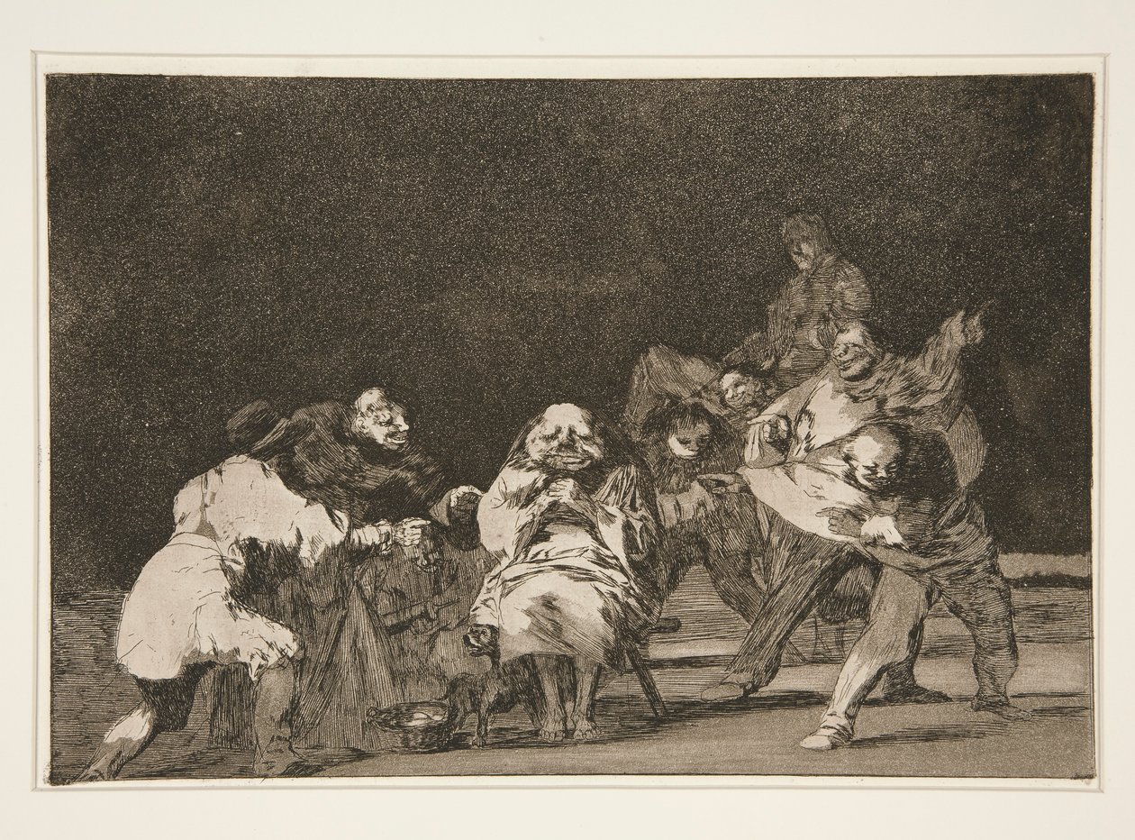 Lojalitet, pl. 17 från serien Ordspråk av Francisco de Goya
