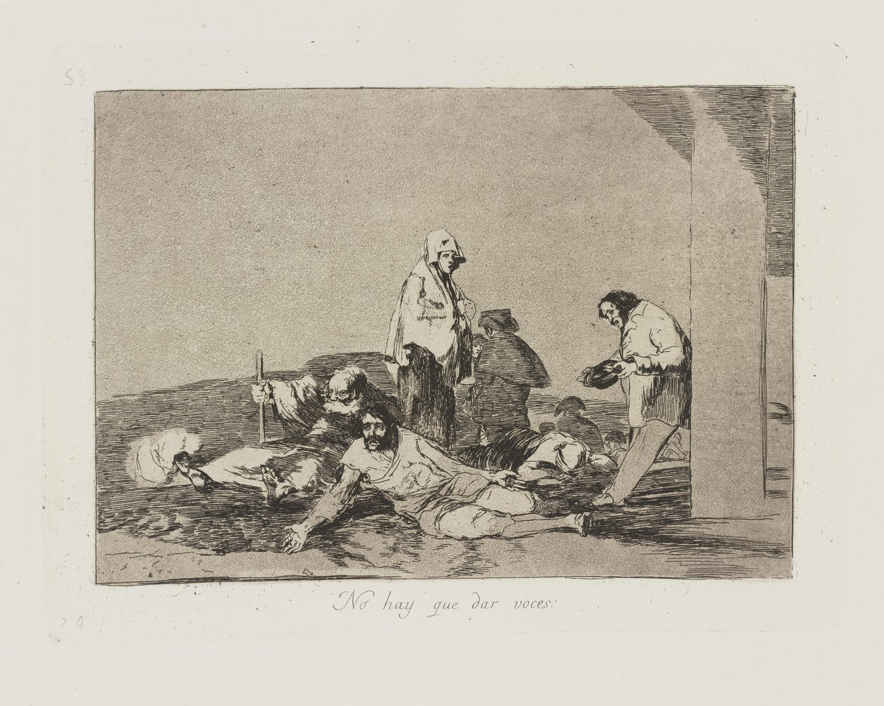 Du behöver inte skrika. (Artikel av Francisco de Goya