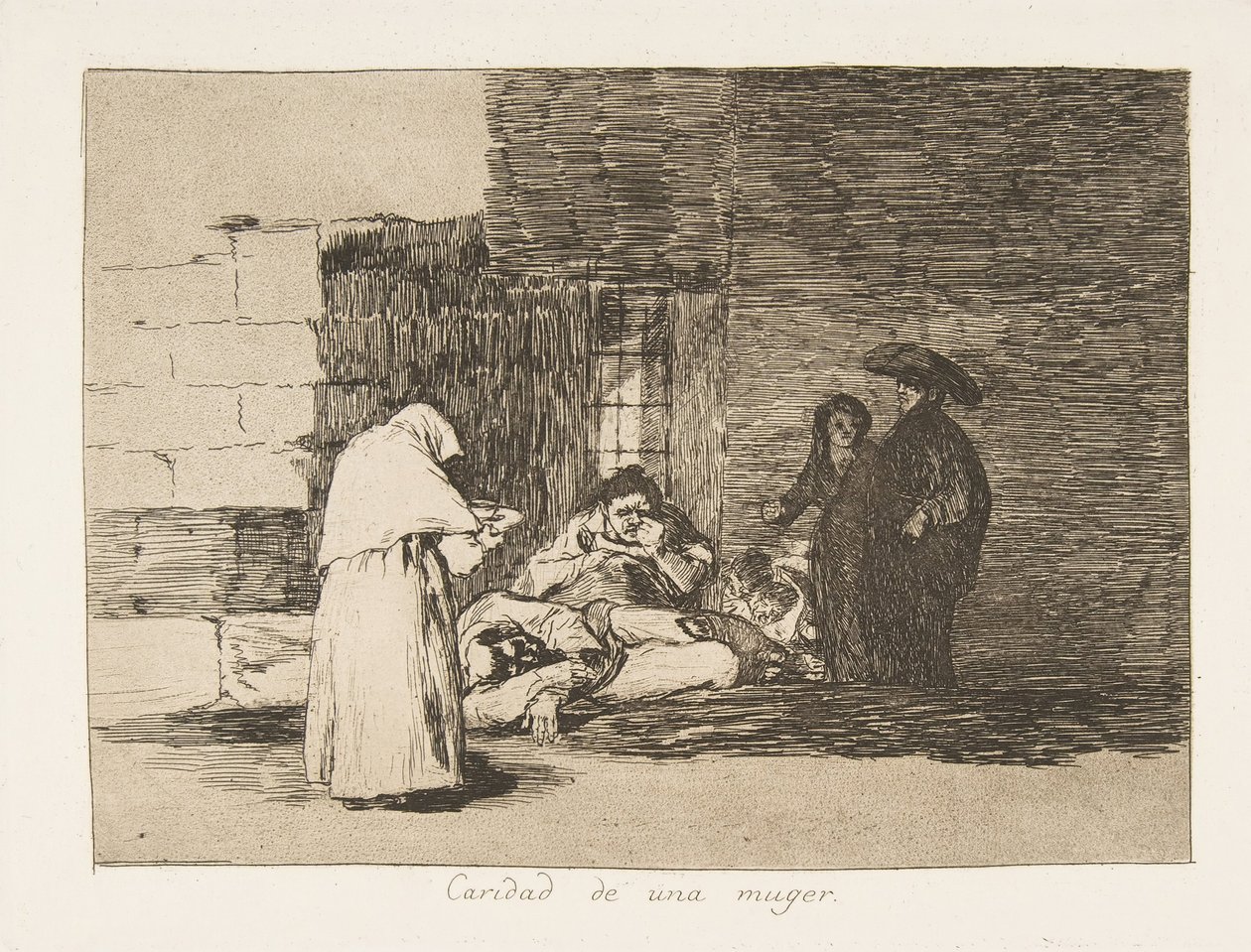 Platta 49 från The Disasters of War Los Desastres de la Guerra: A ..., 1811-12 publicerad 1863. av Francisco de Goya