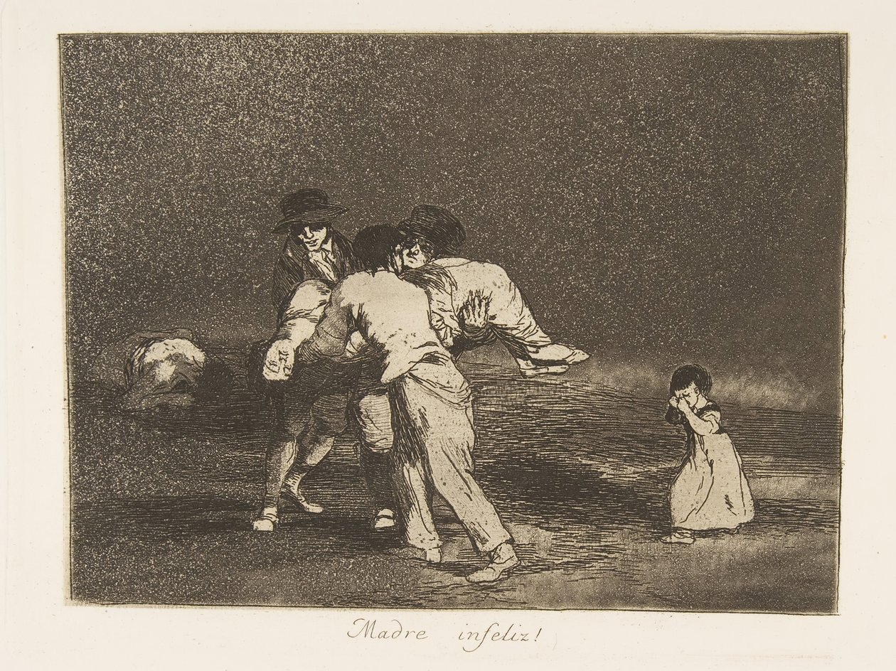Platta 50 från The Disasters of War The Disasters of War: A..., 1811-12 publicerad 1863. av Francisco de Goya