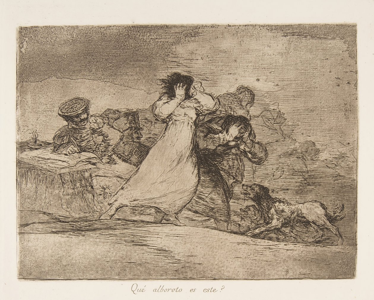 Plåt 65 från The Disasters of War Los Desastres de la Guerra..., efter 1814-15 publicerad 1863. av Francisco de Goya