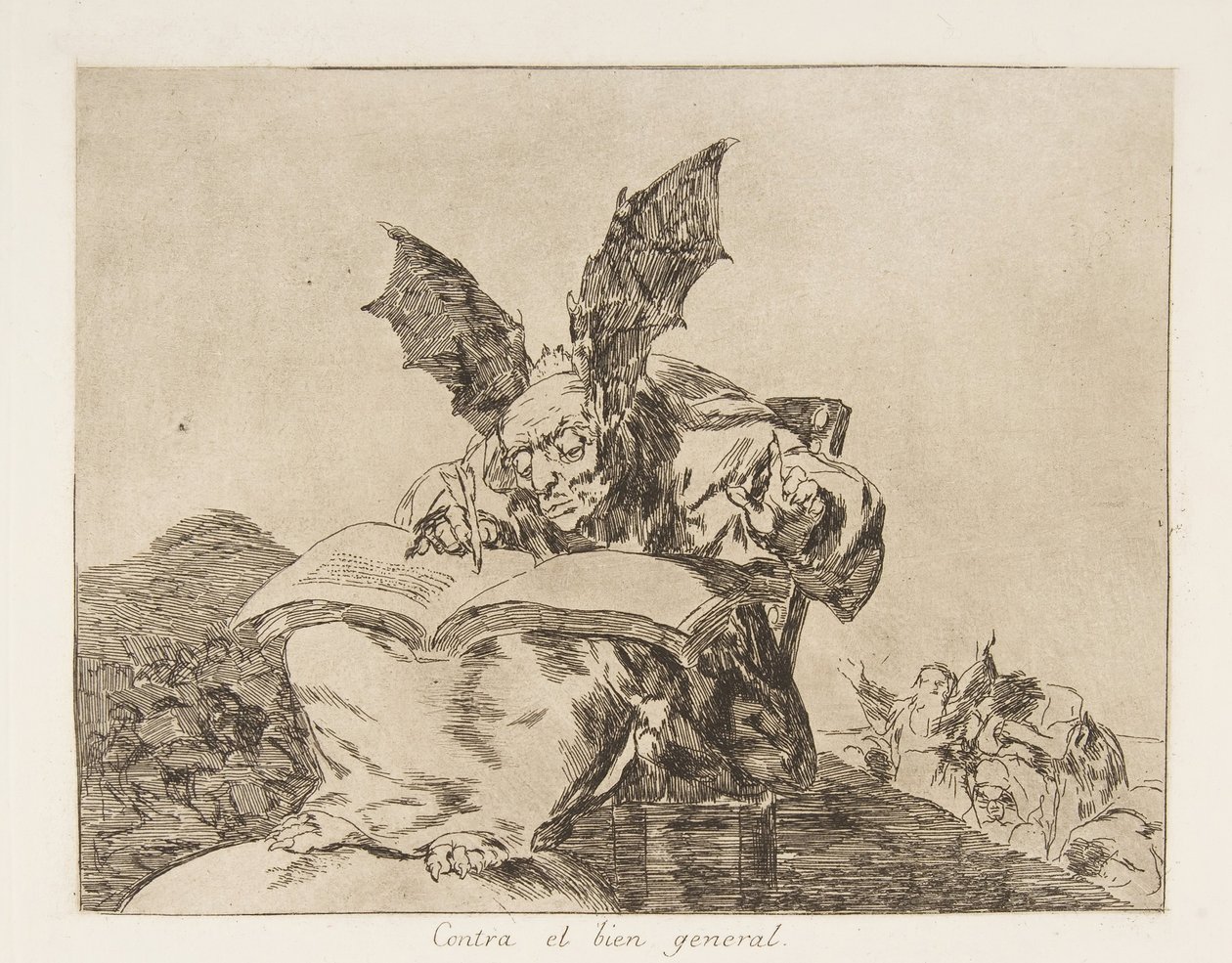Plåt 71 från The Disasters of War Los Desastres de la Guerra..., efter 1814-15 publicerad 1863. av Francisco de Goya