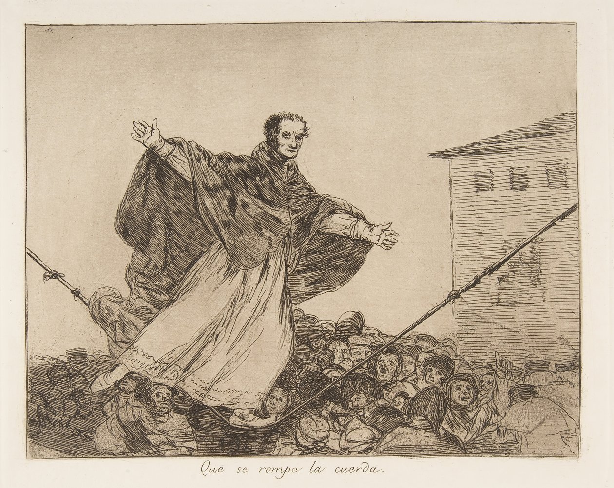 Plåt 77 från The Disasters of War Los Desastres de la Guerra..., efter 1814-15 publicerad 1863. av Francisco de Goya