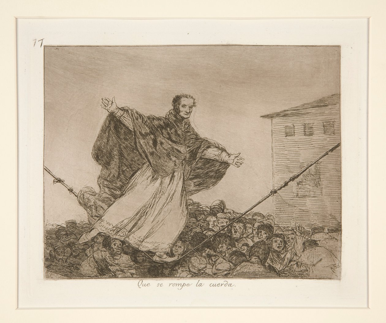 Må sladden bryta, pl. 77 från The Disasters of War av Francisco de Goya