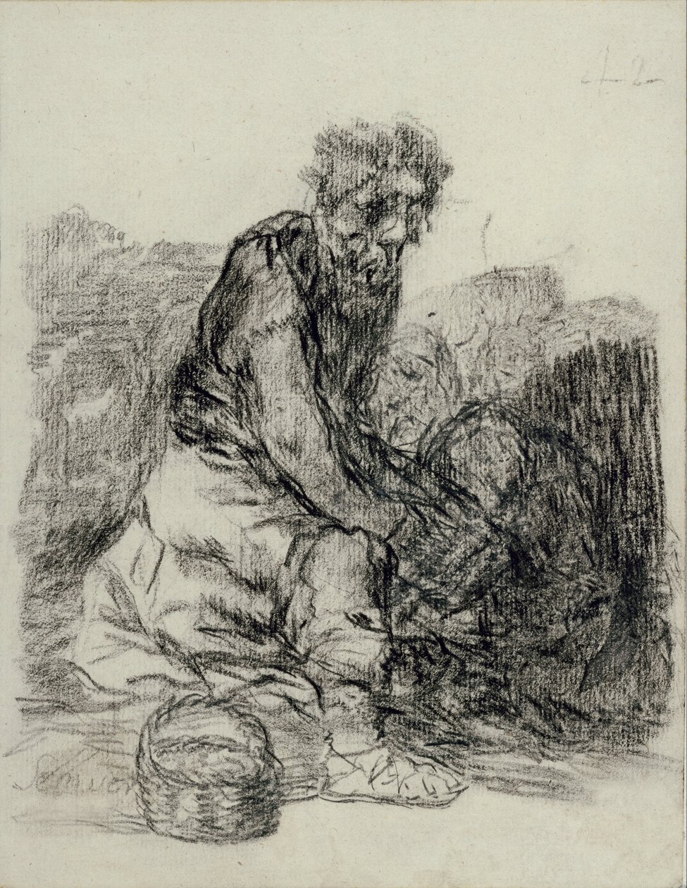 De håller på att dö av Francisco de Goya