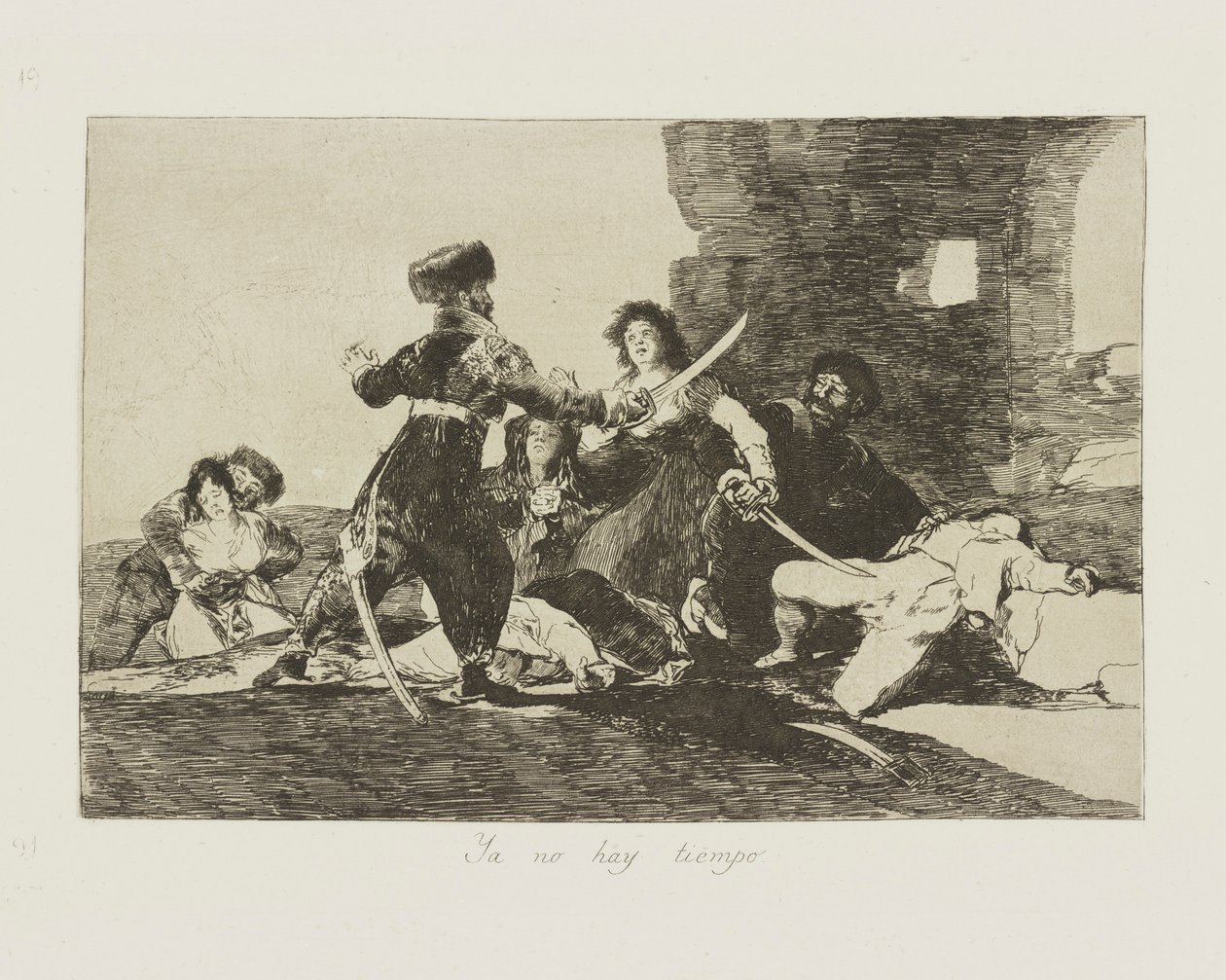 Det finns ingen tid. (Det finns inte av Francisco de Goya