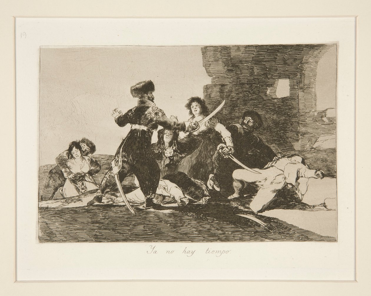 Det finns ingen tid (det finns inte av Francisco de Goya