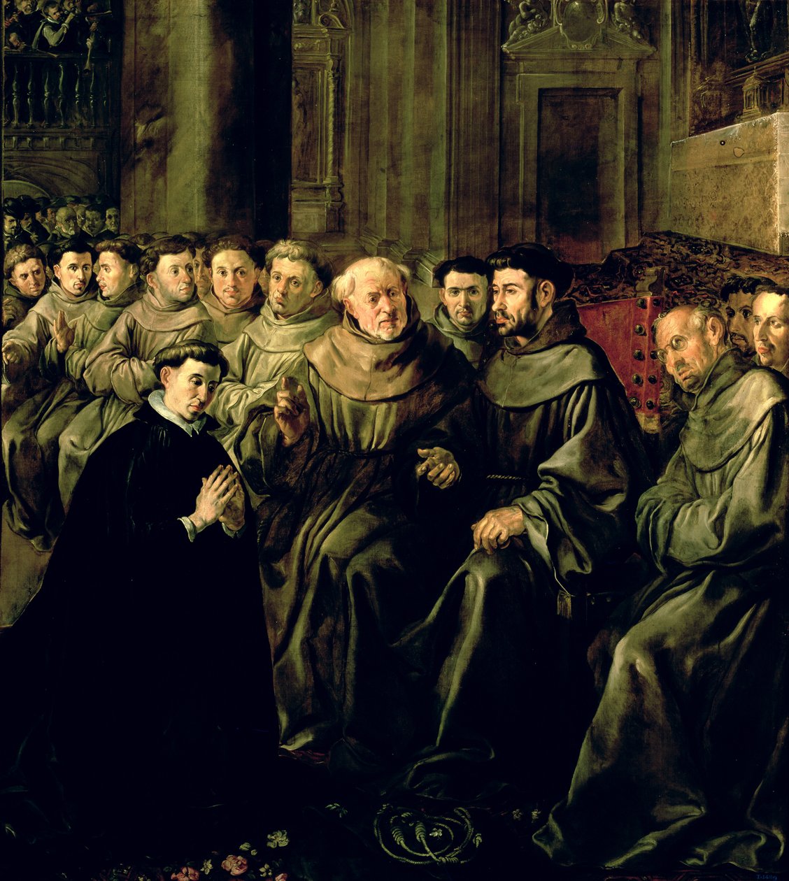 Välkomna St. Bonaventure (1221-74) i Franciskanerorden, ca 1628 av Francisco Herrera