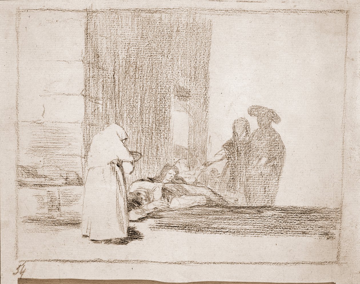 Charity of a Woman, illustration från 