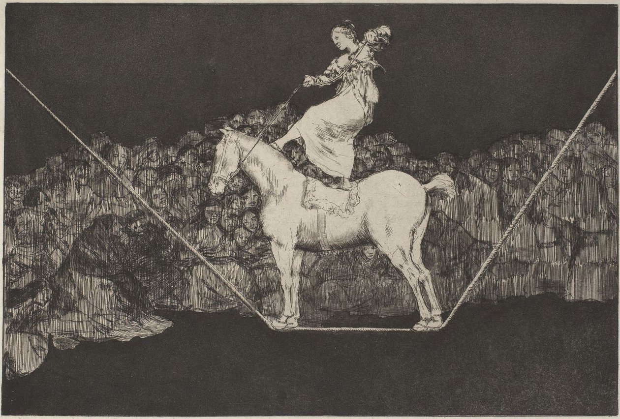Disparate Puntual (Dåraktig precision) av Francisco Jose de Goya y Lucientes