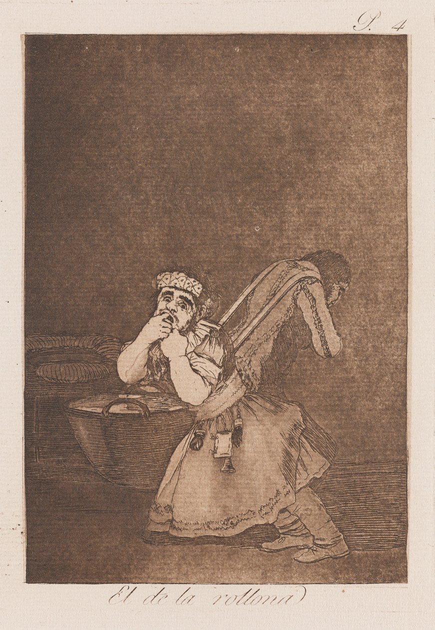 El de la Rollona, sent 1700-tidigt 1800-tal (tryck) av Francisco de Goya