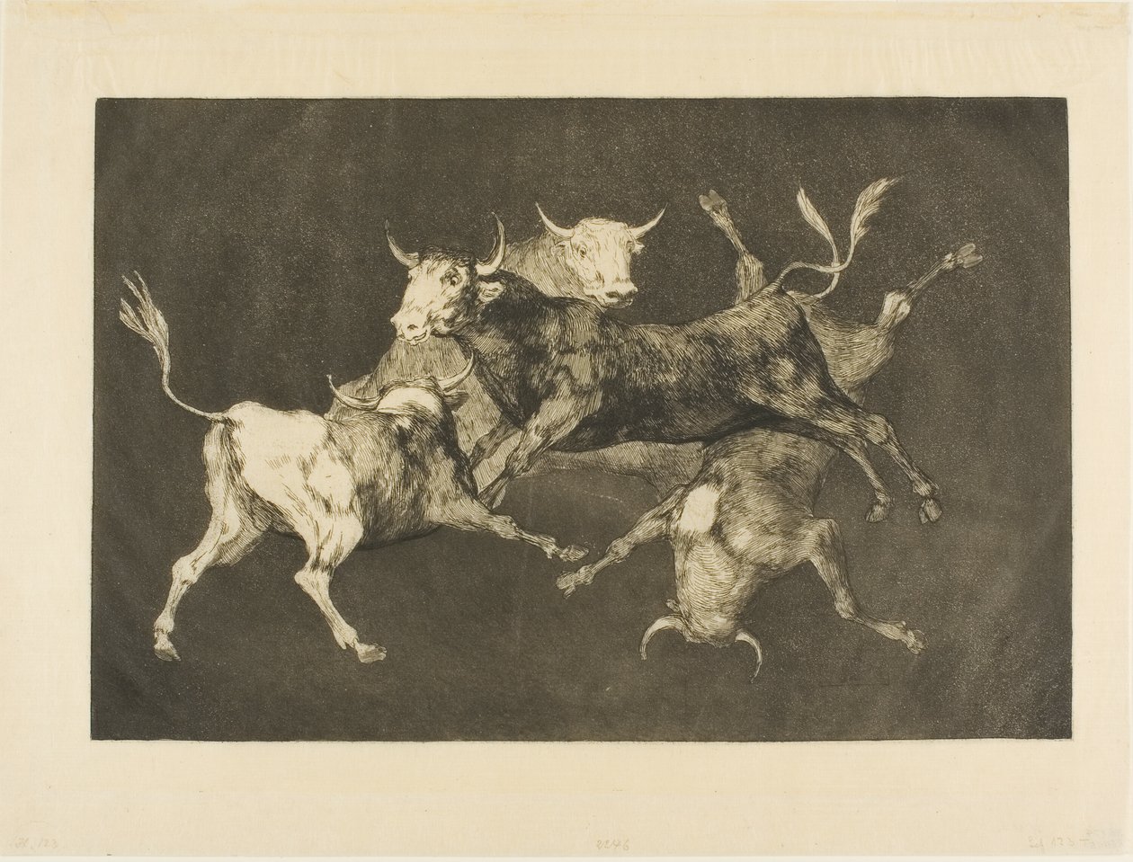 Fool’s Folly, från Disparates av Francisco Jose de Goya y Lucientes