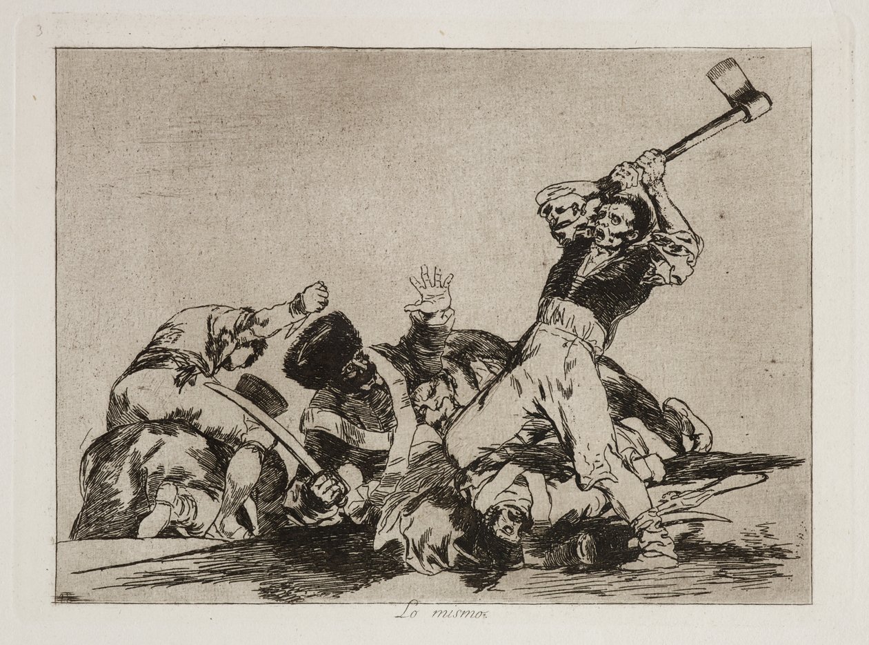 Det samma av Francisco Jose de Goya y Lucientes